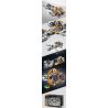 IM.MASTER QIHUI 6812 non  CHIẾN BINH bộ đồ chơi xếp lắp ráp ghép mô hình  MECHANICAL MASTER Kỹ Thuật Công Nghệ Cao Mô Hình Phương Tiện 1146 khối