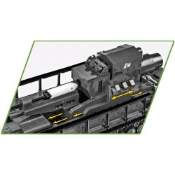 COBI CHARACTER BUILDING 2560 non  VỮA KARL tỷ lệ 1:28 bộ đồ chơi xếp lắp ráp ghép mô hình Military Army 60 CM KARL-GERÄT 040 ZIU Quân Sự Bộ Đội 1574 khối