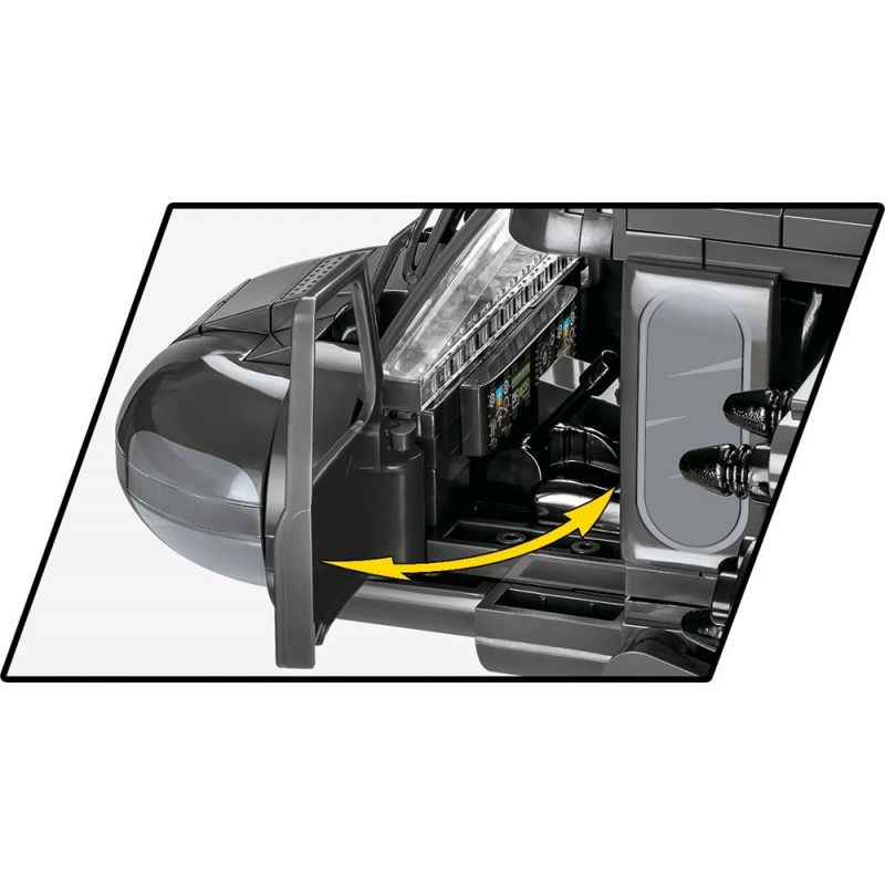 COBI CHARACTER BUILDING 5816 non  MÁY BAY TRỰC THĂNG UH-60 BLACK HAWK bộ đồ chơi xếp lắp ráp ghép mô hình Military Army UH-60 BLACK HAWK HELICOPTER Quân Sự Bộ Đội 1080 khối