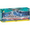 COBI CHARACTER BUILDING 4811 non  CHIẾN HẠM MUSASHI tỷ lệ 1:300 bộ đồ chơi xếp lắp ráp ghép mô hình Military Army BATTLESHIP MUSASHI Quân Sự Bộ Đội 2430 khối