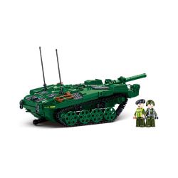 SLUBAN M38-B1010 B1010 1010 M38B1010 38-B1010 non  XE TĂNG CHIẾN ĐẤU CHỦ LỰC STRV-103 bộ đồ chơi xếp lắp ráp ghép mô hình Military Army Quân Sự Bộ Đội 692 khối