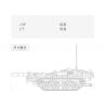 SLUBAN M38-B1010 B1010 1010 M38B1010 38-B1010 non  XE TĂNG CHIẾN ĐẤU CHỦ LỰC STRV-103 bộ đồ chơi xếp lắp ráp ghép mô hình Military Army Quân Sự Bộ Đội 692 khối