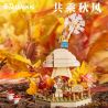 WEKKI 516154 non  CHIA SẺ GIÓ MÙA THU bộ đồ chơi xếp lắp ráp ghép mô hình FLY IN AUTUMN WIND