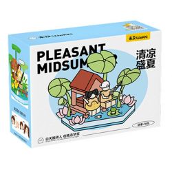 WEKKI 516153 non  GIỮA MÙA HÈ MÁT MẺ bộ đồ chơi xếp lắp ráp ghép mô hình PLEASANT MIDSUMMER