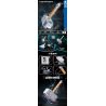 ZHEGAO 01037 non  CÂY BÚA bộ đồ chơi xếp lắp ráp ghép mô hình Marvel Super Heroes HAMMER Siêu Anh Hùng Marvel 975 khối