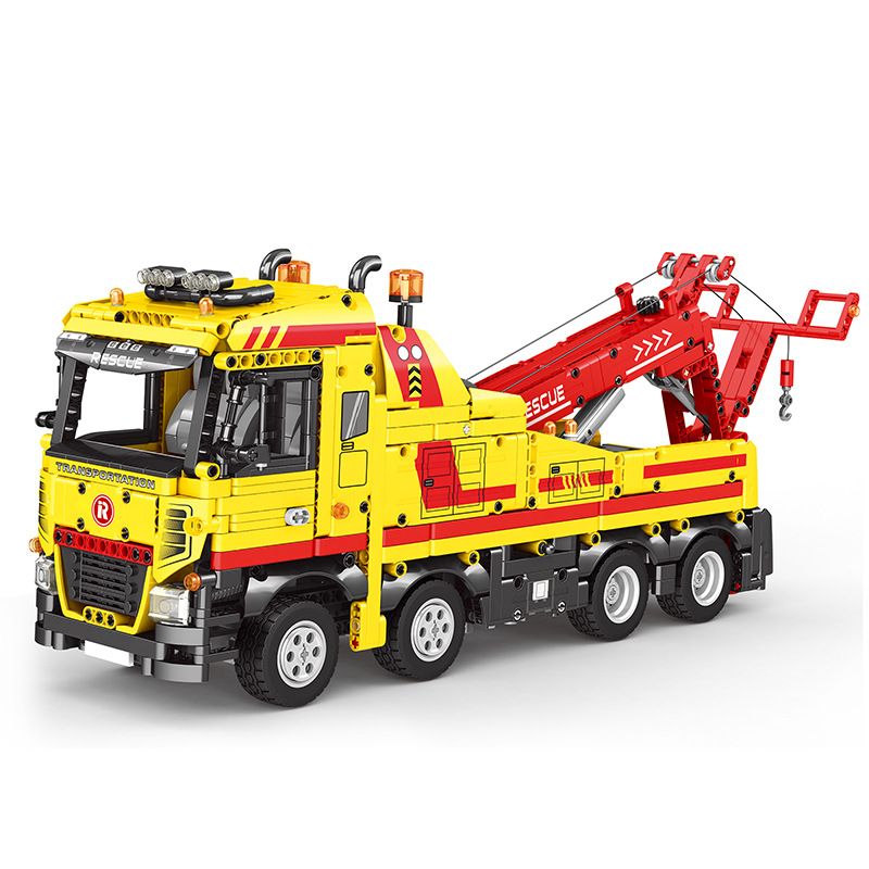 REOBRIX 22012 non Lego XE CỨU HỘ bộ đồ chơi xếp lắp ráp ghép mô hình Technic WRECKER Kỹ Thuật Công Nghệ Cao Mô Hình Phương Tiện 1910 khối