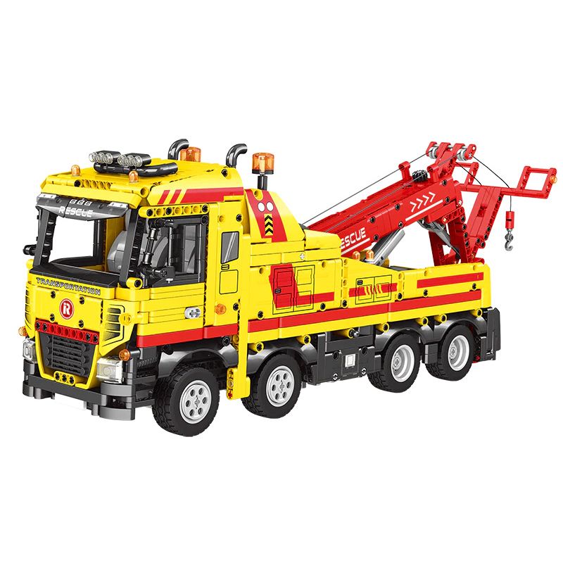 REOBRIX 22012 non  XE CỨU HỘ bộ đồ chơi xếp lắp ráp ghép mô hình  WRECKER Kỹ Thuật Công Nghệ Cao Mô Hình Phương Tiện 1910 khối