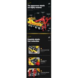 REOBRIX 22012 non  XE CỨU HỘ bộ đồ chơi xếp lắp ráp ghép mô hình  WRECKER Kỹ Thuật Công Nghệ Cao Mô Hình Phương Tiện 1910 khối