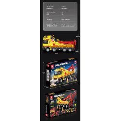 REOBRIX 22012 non  XE CỨU HỘ bộ đồ chơi xếp lắp ráp ghép mô hình  WRECKER Kỹ Thuật Công Nghệ Cao Mô Hình Phương Tiện 1910 khối