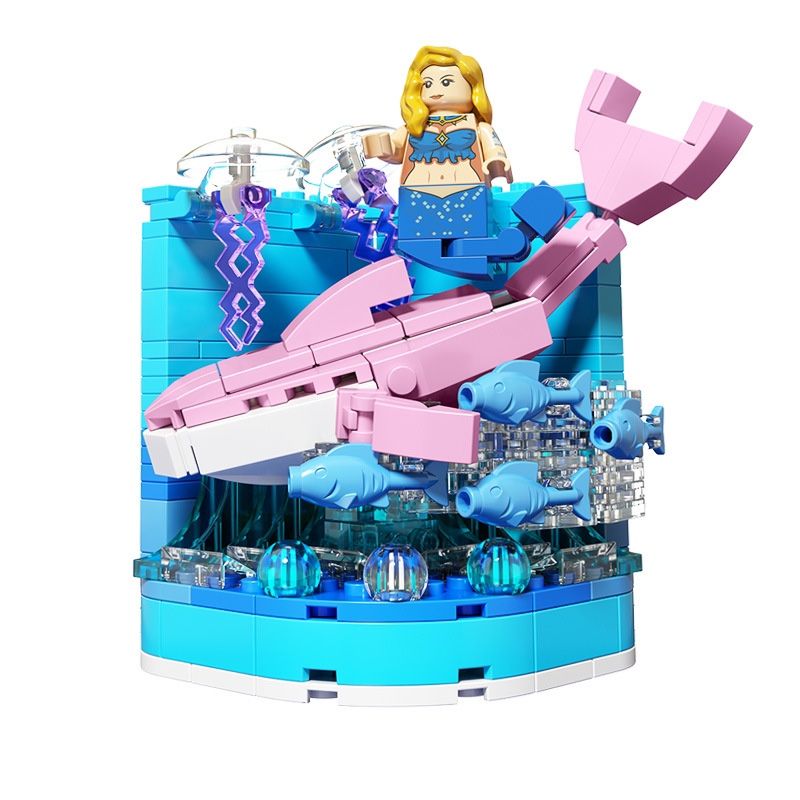 CAYI 13603 non Lego THẾ GIỚI DƯỚI NƯỚC bộ đồ chơi xếp lắp ráp ghép mô hình Creator UNDER WATER WORLD Sáng Tạo