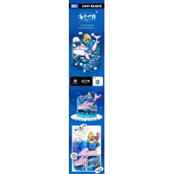 CAYI 13603 non  THẾ GIỚI DƯỚI NƯỚC bộ đồ chơi xếp lắp ráp ghép mô hình Creator UNDER WATER WORLD Sáng Tạo