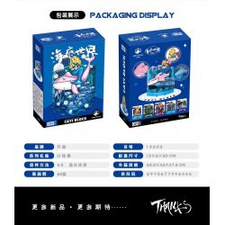 CAYI 13603 non  THẾ GIỚI DƯỚI NƯỚC bộ đồ chơi xếp lắp ráp ghép mô hình Creator UNDER WATER WORLD Sáng Tạo