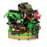 CAYI 13602 non  CUỘC PHIÊU LƯU TRONG RỪNG bộ đồ chơi xếp lắp ráp ghép mô hình Creator JUNGLE ADVENTURE Sáng Tạo