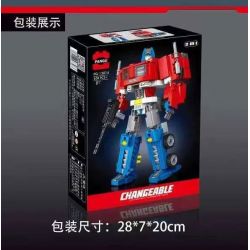 PANGU PG-13014 13014 PG13014 non  TỐI ƯU THỦ bộ đồ chơi xếp lắp ráp ghép mô hình Movie & Game CHANGEABLE Phim Và Trò Chơi 538 khối