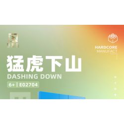 QIZHILE E02704 02704 non  HỔ XUỐNG DỐC bộ đồ chơi xếp lắp ráp ghép mô hình Creator DASHING DOWN Sáng Tạo 315 khối