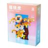QIZHILE E02702 02702 non  CON BÒ SỮA bộ đồ chơi xếp lắp ráp ghép mô hình Creator MONEY TIGER Sáng Tạo 303 khối