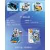 SEMBO 708301C non  GIÁ ĐỠ ĐIỆN THOẠI DI ĐỘNG SPACE WALK bộ đồ chơi xếp lắp ráp ghép mô hình Creator Sáng Tạo 385 khối