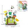 SEMBO 708300C non  GIÁ ĐỠ ĐIỆN THOẠI DI ĐỘNG CÂU CHUYỆN MẠT CHƯỢC bộ đồ chơi xếp lắp ráp ghép mô hình Creator Sáng Tạo