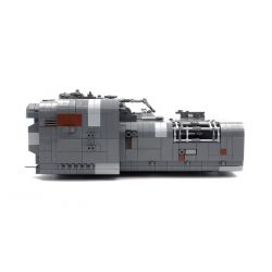 MouldKing 21061 Mould King 21061 REBRICKABLE MOC-56995 56995 MOC56995 non  KHÍ CẦU TRÊN MẶT ĐẤT CỦA MORLOCK bộ đồ chơi xếp lắp ráp ghép mô hình Star Wars A-A4B LANDSPEEDER (MOLOCH SPEEDER) Chiến Tranh Giữa Các Vì Sao 2803 khối
