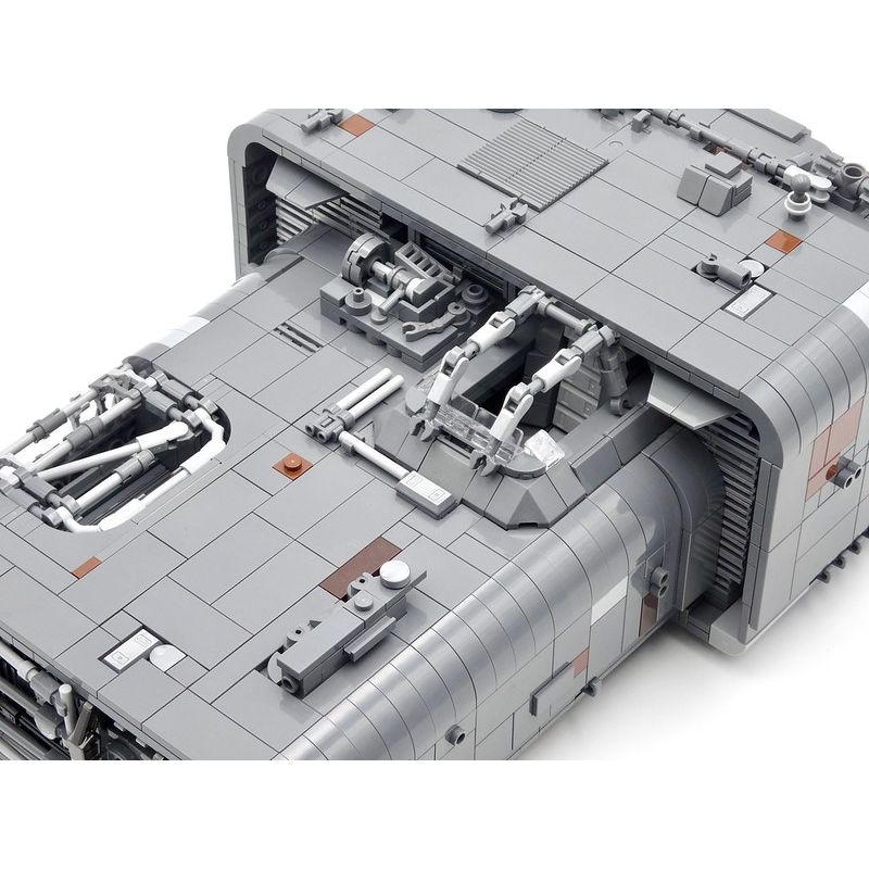 MouldKing 21061 Mould King 21061 REBRICKABLE MOC-56995 56995 MOC56995 non  KHÍ CẦU TRÊN MẶT ĐẤT CỦA MORLOCK bộ đồ chơi xếp lắp ráp ghép mô hình Star Wars A-A4B LANDSPEEDER (MOLOCH SPEEDER) Chiến Tranh Giữa Các Vì Sao 2803 khối