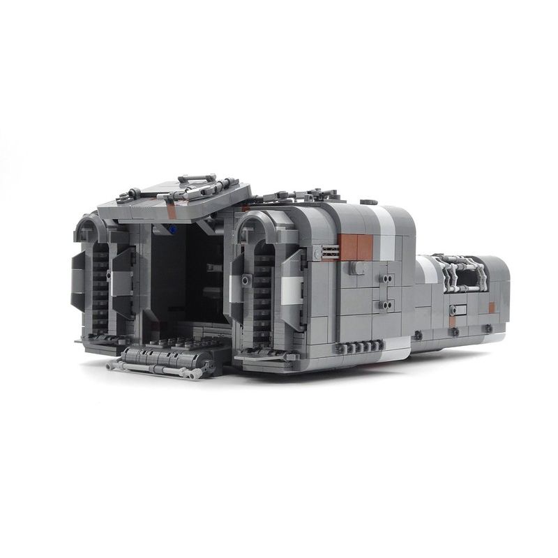 MouldKing 21061 Mould King 21061 REBRICKABLE MOC-56995 56995 MOC56995 non  KHÍ CẦU TRÊN MẶT ĐẤT CỦA MORLOCK bộ đồ chơi xếp lắp ráp ghép mô hình Star Wars A-A4B LANDSPEEDER (MOLOCH SPEEDER) Chiến Tranh Giữa Các Vì Sao 2803 khối