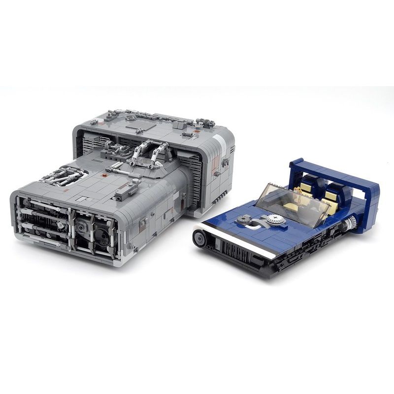 MouldKing 21061 Mould King 21061 REBRICKABLE MOC-56995 56995 MOC56995 non  KHÍ CẦU TRÊN MẶT ĐẤT CỦA MORLOCK bộ đồ chơi xếp lắp ráp ghép mô hình Star Wars A-A4B LANDSPEEDER (MOLOCH SPEEDER) Chiến Tranh Giữa Các Vì Sao 2803 khối