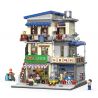 XINGBAO XB-01037 01037 XB01037 non  QUÁN PHỞ ANH EM THÀNH PHỐ bộ đồ chơi xếp lắp ráp ghép mô hình Creator Sáng Tạo 3180 khối