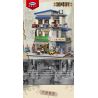 XINGBAO XB-01037 01037 XB01037 non  QUÁN PHỞ ANH EM THÀNH PHỐ bộ đồ chơi xếp lắp ráp ghép mô hình Creator Sáng Tạo 3180 khối