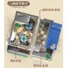XINGBAO XB-01037 01037 XB01037 non  QUÁN PHỞ ANH EM THÀNH PHỐ bộ đồ chơi xếp lắp ráp ghép mô hình Creator Sáng Tạo 3180 khối