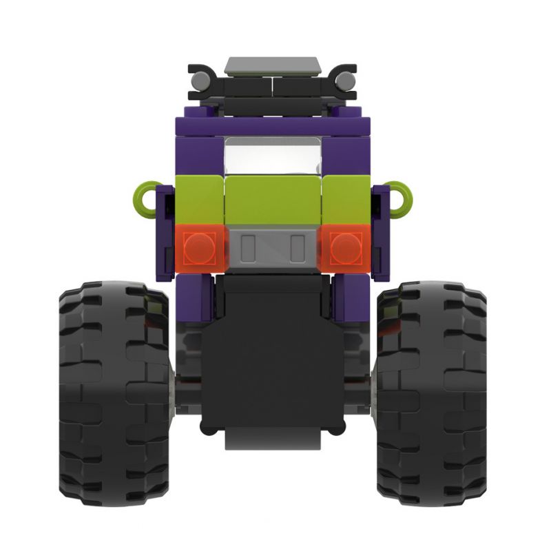 JAKI JK9033 9033 non  XE TẢI QUÁI VẬT ĐỊA HÌNH RG LÙI bộ đồ chơi xếp lắp ráp ghép mô hình Racers THE UNIVERSE OF CARS Đua Tốc Độ 88 khối