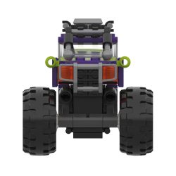 JAKI JK9033 9033 non  XE TẢI QUÁI VẬT ĐỊA HÌNH RG LÙI bộ đồ chơi xếp lắp ráp ghép mô hình Racers THE UNIVERSE OF CARS Đua Tốc Độ 88 khối