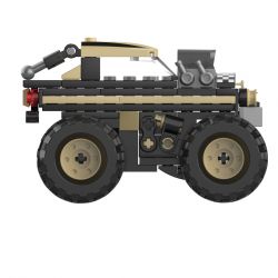 JAKI JK9031 9031 non  XE TẢI QUÁI VẬT OFF-ROAD SỬA ĐỔI KÉO LẠI bộ đồ chơi xếp lắp ráp ghép mô hình Racers THE UNIVERSE OF CARS Đua Tốc Độ 84 khối