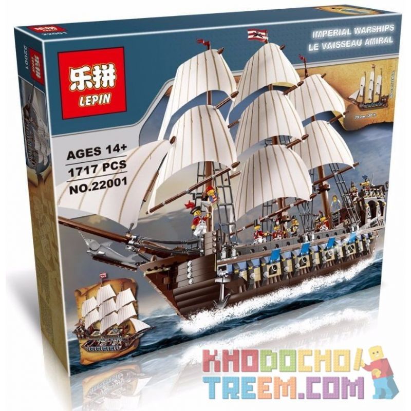 NOT LEGO Creator Expert 10210 Imperial Flagship, KAKU 19003 K19003 KK19003 KING 83038 Lele 39010 Lepin 22001 Lion King 180056 Sheng Yuan SY SY1201 Xếp hình tàu chiến hoàng gia 1664 khối điều khiển từ NOT LEGO Creator Expert 10210 Imperial Flagship, KAKU 19003 K19003 KK19003 KING 83038 Lele 39010 Lepin 22001 Lion King 180056 Sheng Yuan SY SY1201 Xếp hình tàu chiến hoàng gia 1664 khối điều khiển từ