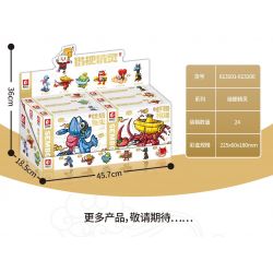 SEMBO 613106 non  MỆT MỎI NHƯ MỘT CON CHÓ bộ đồ chơi xếp lắp ráp ghép mô hình 188 khối