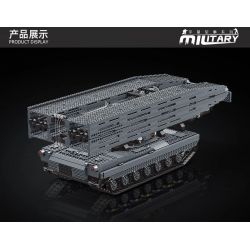 MouldKing 20002 Mould King 20002 REBRICKABLE MOC-29526 29526 MOC29526 SHUGONG TECHNOLOGY J1101 1101 non  XE DỰNG CẦU KIỂU THÙNG bộ đồ chơi xếp lắp ráp ghép mô hình  ULTIMATE ABRAMS WITH BRIDGE LAYER AVLB Kỹ Thuật Công Nghệ Cao Mô Hình Phương Tiện 3081 khối