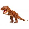 JIESTAR 92451 non  THẾ GIỚI KHỦNG LONG TYRANNOSAURUS REX bộ đồ chơi xếp lắp ráp ghép mô hình 350 khối