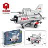 JUHANG TECHNOLOGY 89010 non  PHIÊN BẢN Q MIG-21 bộ đồ chơi xếp lắp ráp ghép mô hình Military Army Quân Sự Bộ Đội 496 khối