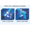CADA DOUBLEE C56021 56021 non  CÁ MẬP BẦU TRỜI bộ đồ chơi xếp lắp ráp ghép mô hình Space Exploration Thám Hiểm Không Gian 426 khối