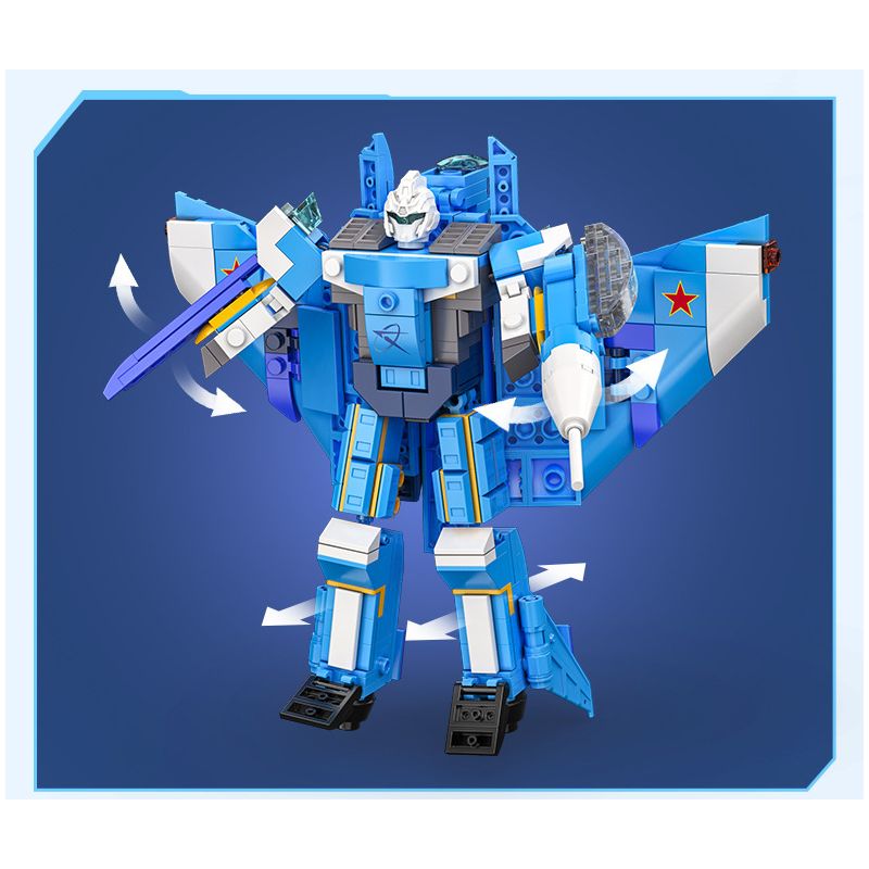 CADA DOUBLEE C56021 56021 non  CÁ MẬP BẦU TRỜI bộ đồ chơi xếp lắp ráp ghép mô hình Space Exploration Thám Hiểm Không Gian 426 khối