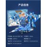 CADA DOUBLEE C56021 56021 non  CÁ MẬP BẦU TRỜI bộ đồ chơi xếp lắp ráp ghép mô hình Space Exploration Thám Hiểm Không Gian 426 khối
