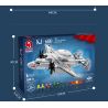 JUHANG TECHNOLOGY 88015 REOBRIX 33029 non  CẢNH SÁT HÀNG KHÔNG KJ-600 bộ đồ chơi xếp lắp ráp ghép mô hình Creator KJ-600 AWACS FIGHTER Sáng Tạo 1144 khối