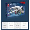 JUHANG TECHNOLOGY 88015 REOBRIX 33029 non  CẢNH SÁT HÀNG KHÔNG KJ-600 bộ đồ chơi xếp lắp ráp ghép mô hình Creator KJ-600 AWACS FIGHTER Sáng Tạo 1144 khối