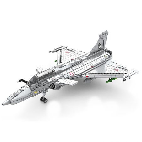 JUHANG TECHNOLOGY 88021 REOBRIX 33035 non  TIÊM KÍCH RAFALE bộ đồ chơi xếp lắp ráp ghép mô hình Military Army Quân Sự Bộ Đội 2099 khối