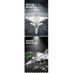 JUHANG TECHNOLOGY 88021 REOBRIX 33035 non  TIÊM KÍCH RAFALE bộ đồ chơi xếp lắp ráp ghép mô hình Military Army Quân Sự Bộ Đội 2099 khối