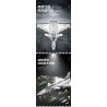 JUHANG TECHNOLOGY 88021 REOBRIX 33035 non  TIÊM KÍCH RAFALE bộ đồ chơi xếp lắp ráp ghép mô hình Military Army Quân Sự Bộ Đội 2099 khối