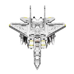 JUHANG TECHNOLOGY 88020 REOBRIX 33034 non  MÁY BAY CHIẾN ĐẤU NHIỆM VỤ KÉP F15E STRIKE EAGLE bộ đồ chơi xếp lắp ráp ghép mô hình Military Army F15E FIGHTER BOMBERS Quân Sự Bộ Đội 2216 khối