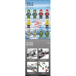 JUHANG TECHNOLOGY 88020 REOBRIX 33034 non  MÁY BAY CHIẾN ĐẤU NHIỆM VỤ KÉP F15E STRIKE EAGLE bộ đồ chơi xếp lắp ráp ghép mô hình Military Army F15E FIGHTER BOMBERS Quân Sự Bộ Đội 2216 khối