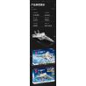 JUHANG TECHNOLOGY 88020 REOBRIX 33034 non  MÁY BAY CHIẾN ĐẤU NHIỆM VỤ KÉP F15E STRIKE EAGLE bộ đồ chơi xếp lắp ráp ghép mô hình Military Army F15E FIGHTER BOMBERS Quân Sự Bộ Đội 2216 khối