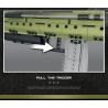 REOBRIX 77027 non  SÚNG PHÓNG TÊN LỬA CHỐNG TĂNG AT-4 bộ đồ chơi xếp lắp ráp ghép mô hình Military Army M136 ANTITANK GRENADE LAUNCHER Quân Sự Bộ Đội 1748 khối