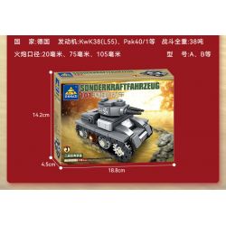 Kazi KY82054 82054 non  XE TĂNG HẠNG NẶNG KV-VI 8 TỔ HỢP bộ đồ chơi xếp lắp ráp ghép mô hình Military Army RUSSIAN LAND-BATTLESHIP KV-VI Quân Sự Bộ Đội 1165 khối